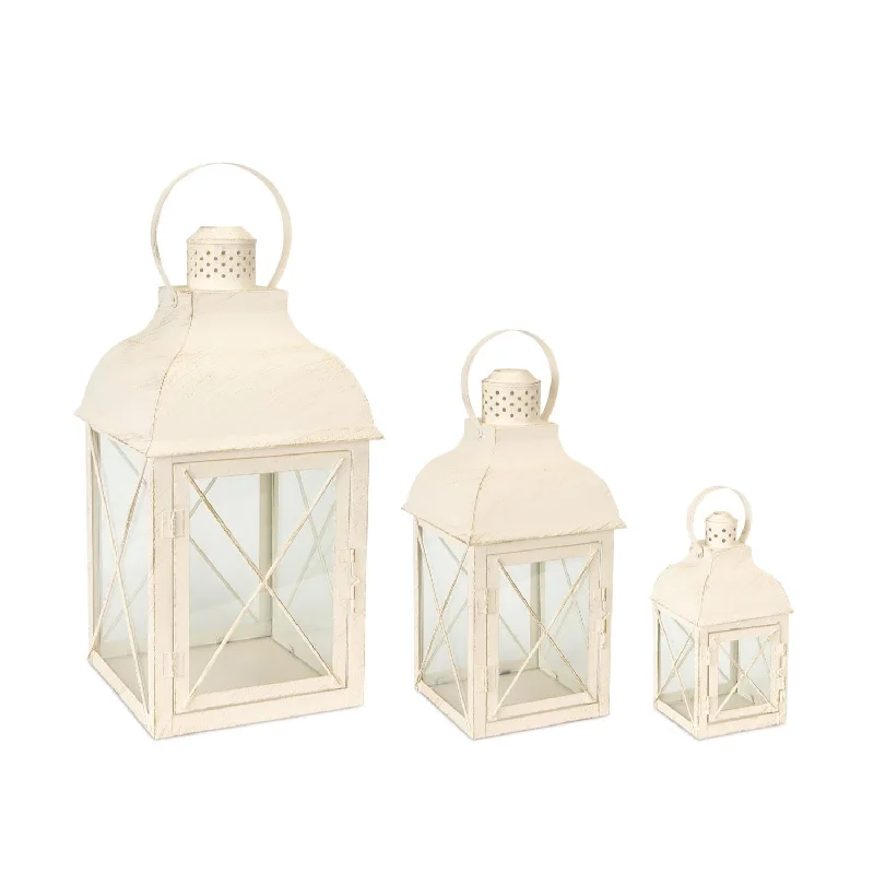 Weekend Discounts to Love Metal Lantern (Set of 3)