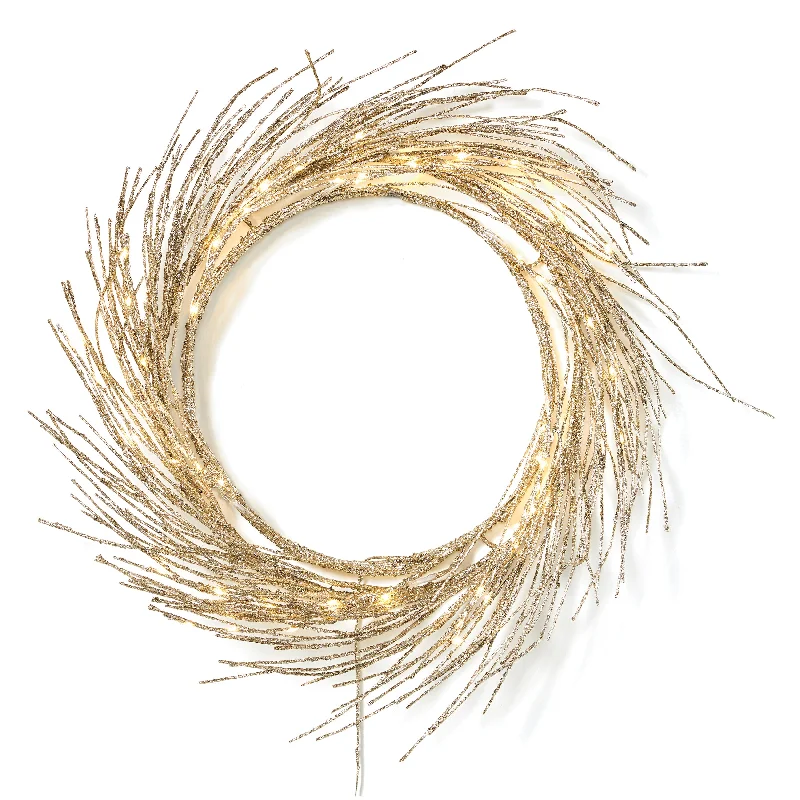 Quick Sale Solto 24" Paper Wreath with LED Lights