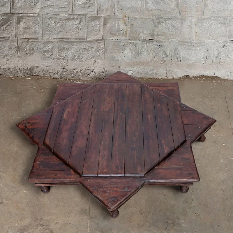 Final Markdown 8 Point Wooden Bajot