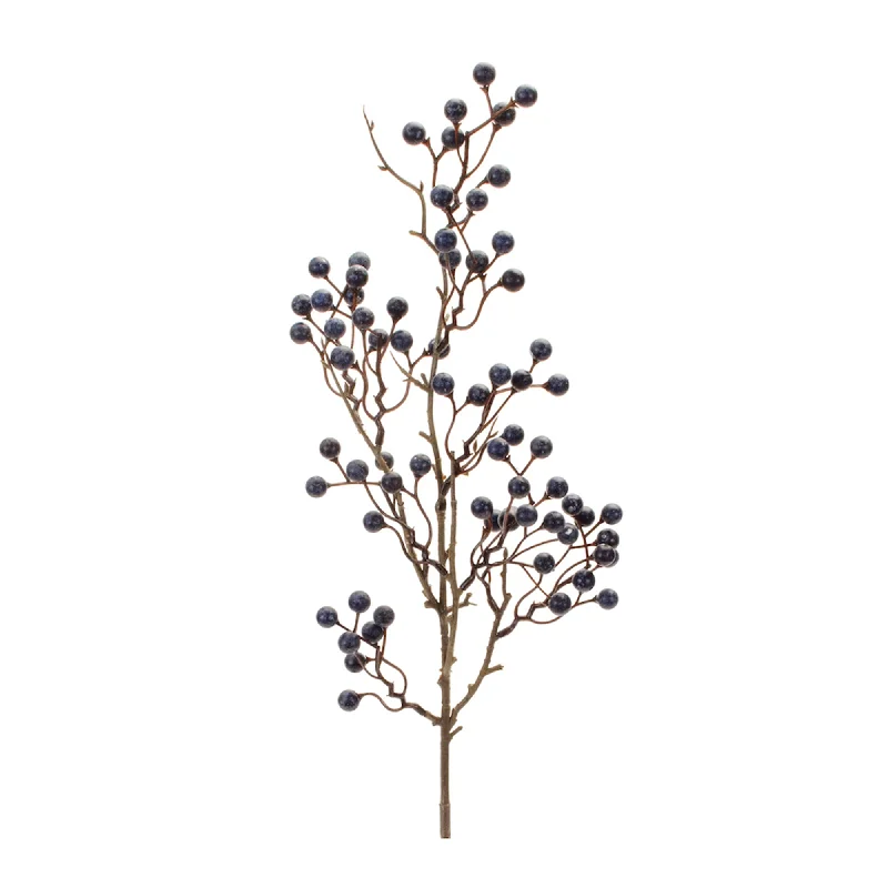 Steal Deal Blue Berry Twig Branch, Set of 6