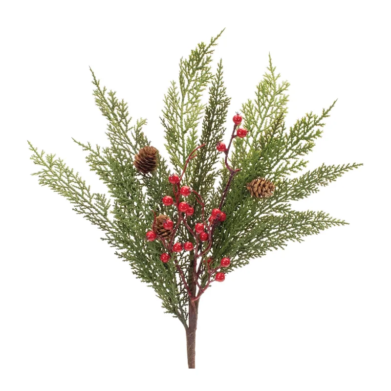 Online Deal Mixed Pine and Berry Spray, Set of 6