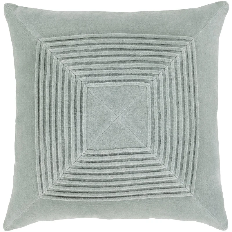 Weekend Savings Bonanza Akira Velvet Pillow in Ice Blue
