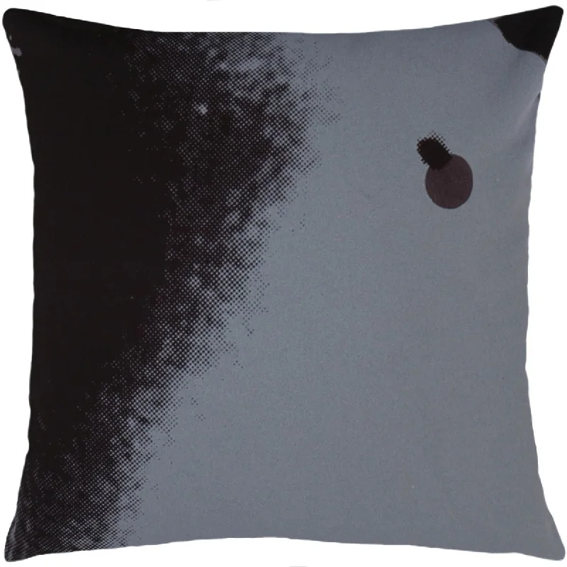 Weekend Offers That Excite Andy Warhol Art Pillow in Black & Grey design by Henzel Studio Weekend Offers That Excite Andy Warhol Art Pillow in Black & Grey design by Henzel Studio