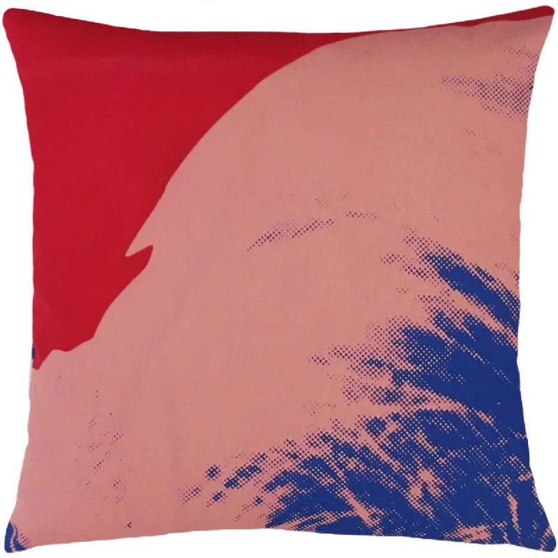 Weekend Specials to Savor Andy Warhol Art Pillow in Red, Blue, & Pink design by Henzel Studio Weekend Specials to Savor Andy Warhol Art Pillow in Red, Blue, & Pink design by Henzel Studio
