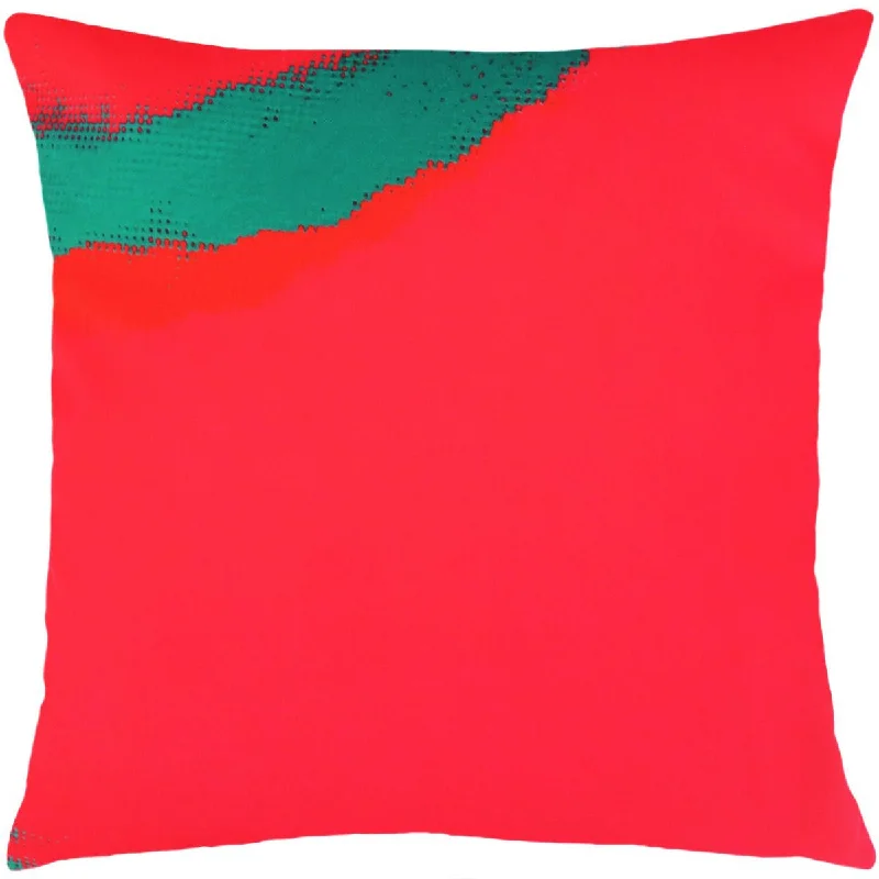 Weekend Deals That Sparkle Andy Warhol Art Pillow in Red & Green design by Henzel Studio