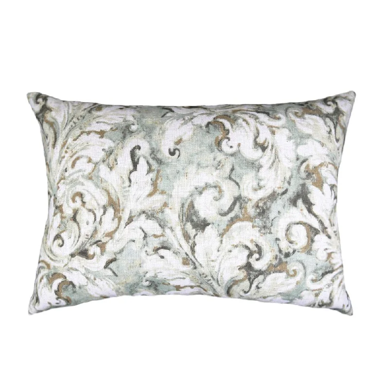 Low Price Acanthus Sage Pillow by Ann Gish