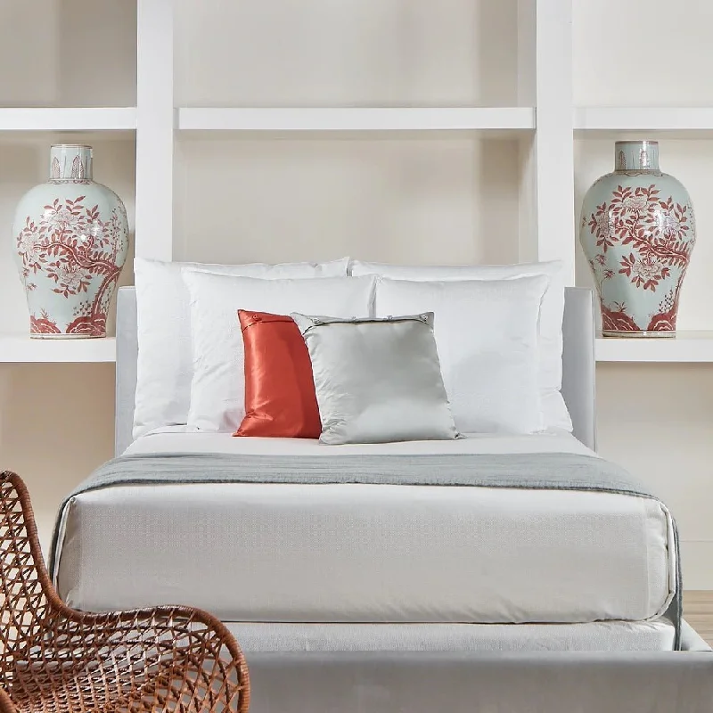 Final Sale Charmeuse Pillows with French Knots by Ann Gish