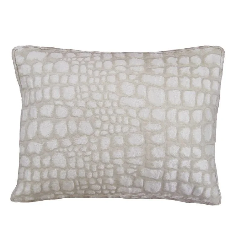 Best Bargains Croc Box Quartz Decorative Pillow by Ann Gish
