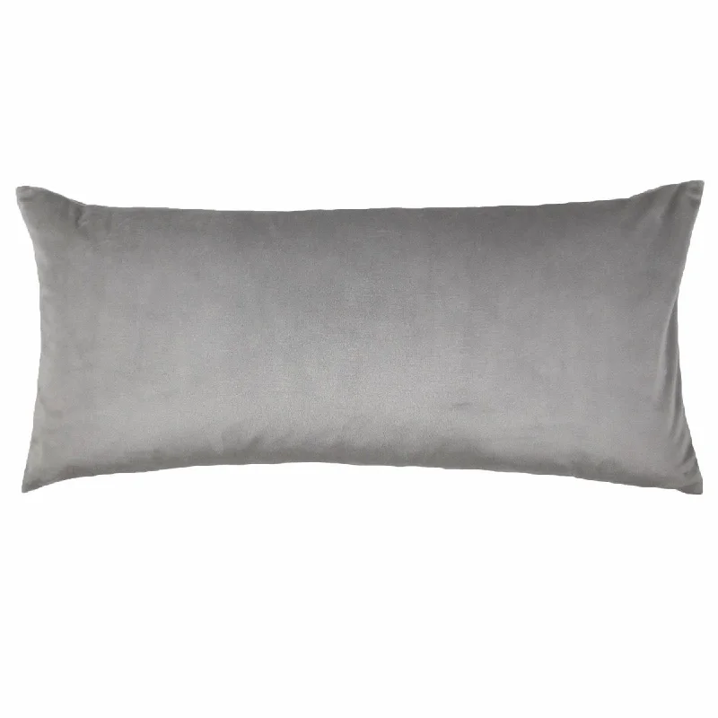 Deal Frenzy Duchess Platinum Velvet Reversible Pillows by Ann Gish