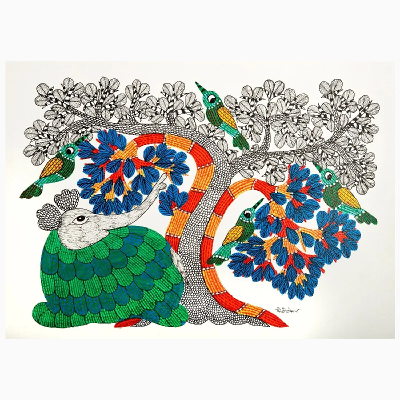 Special Promotion At Rest In Green And Blue