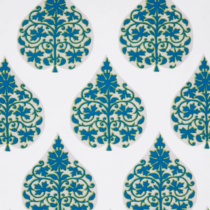 Act Fast Bilva Peacock Organic Duvet Swatch