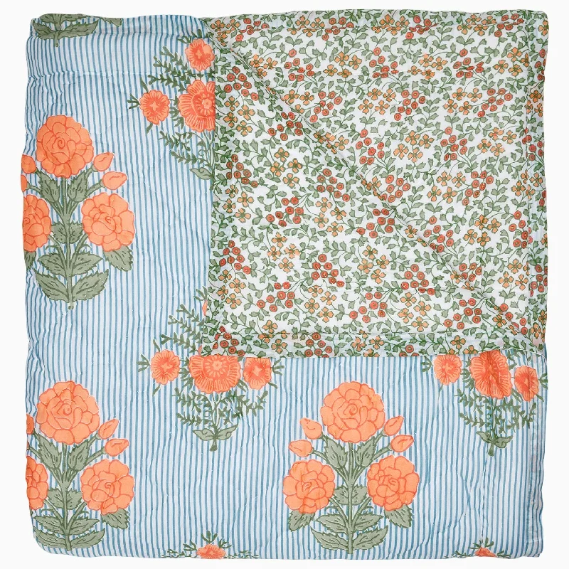 Shop and Save Bipin Tangerine Quilt