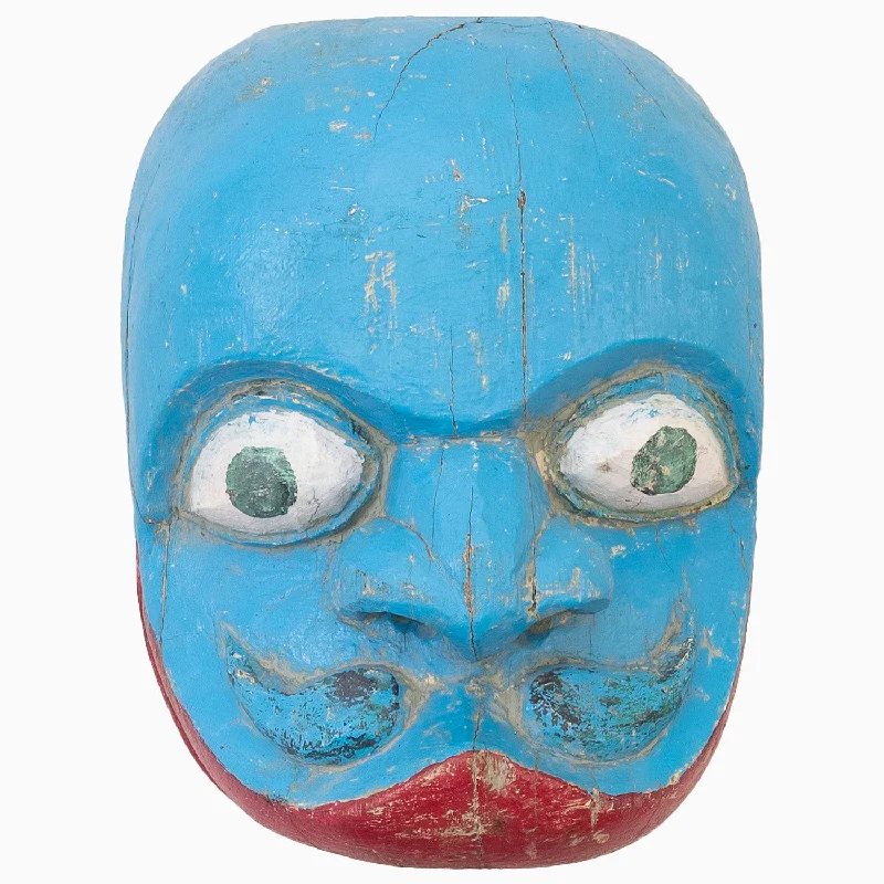 Discount Mania Blue Demon Mask