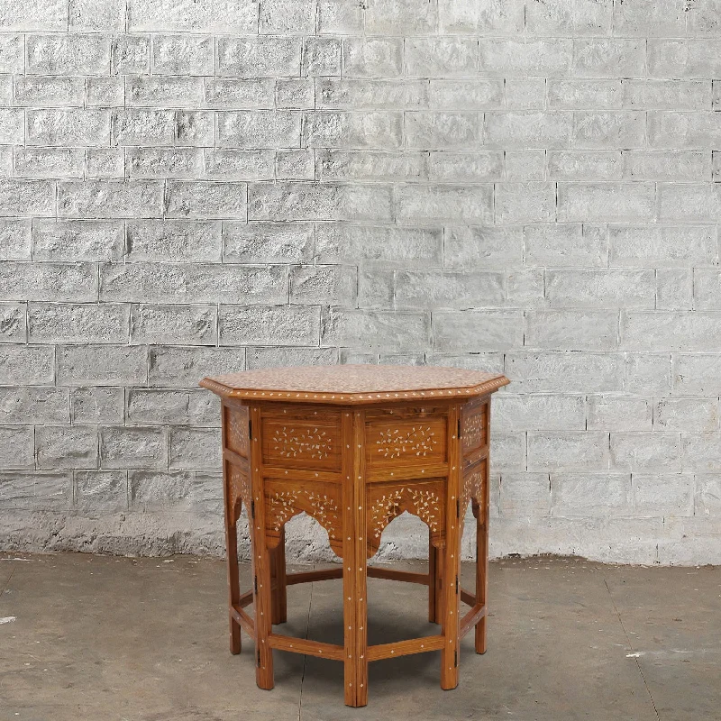 Super Sale Natural Bone Inlay Table