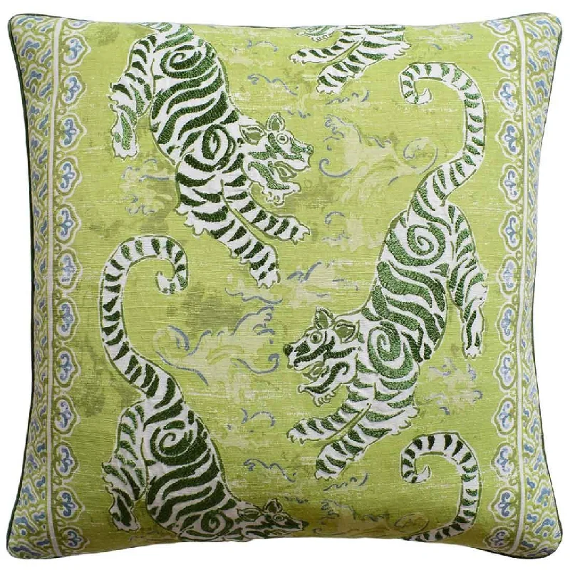 Exclusive Markdowns For A Short Time Bongol Print Kiwi Pillow by Ryan Studio