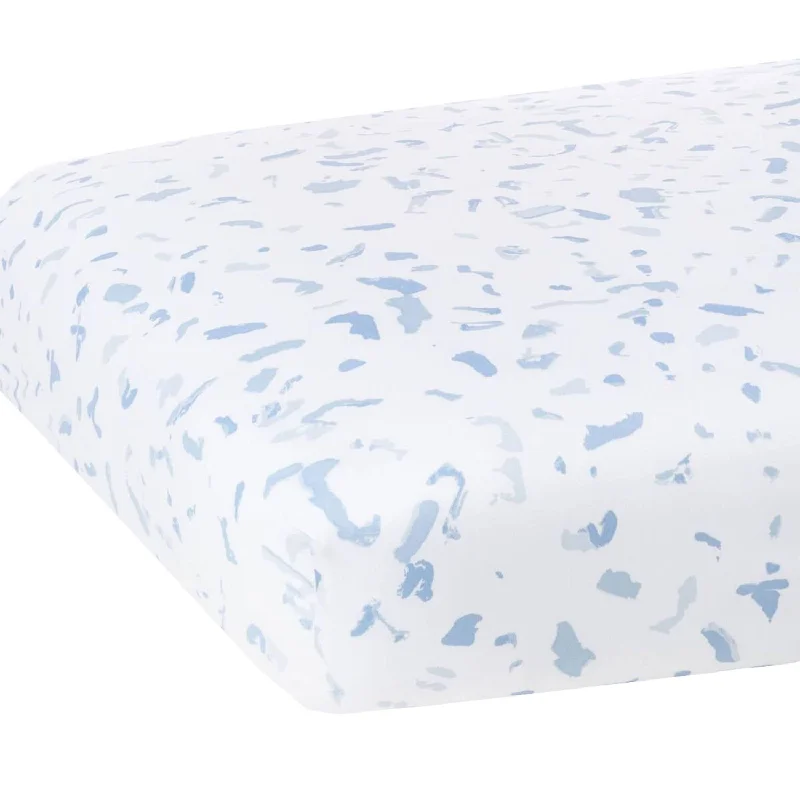 Weekend Bargains to Love Boone Crib Sheet In Blue