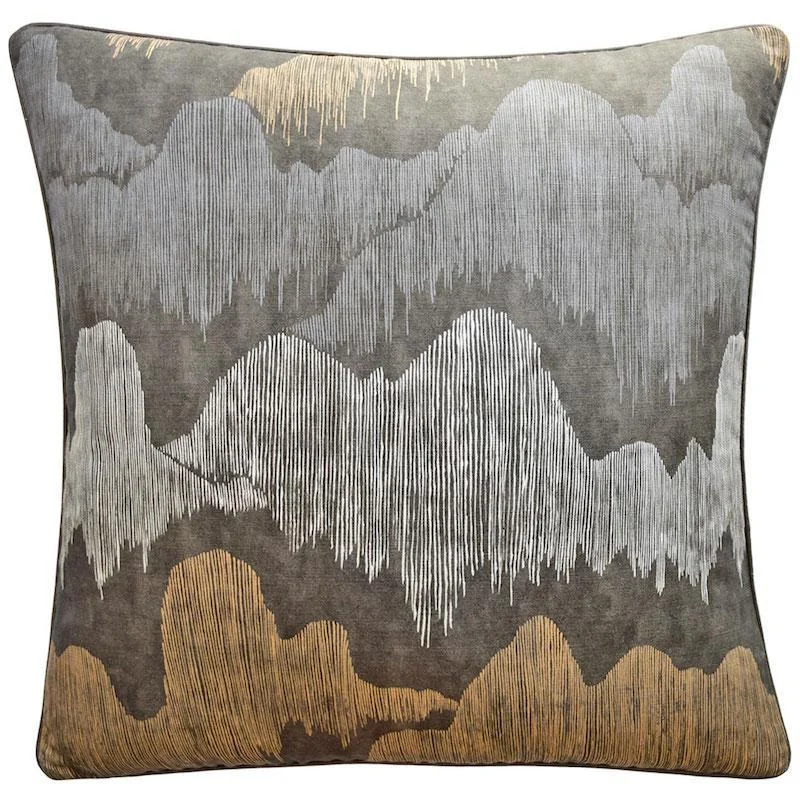 Big Discounts Cascadia Noir Decorative Pillow