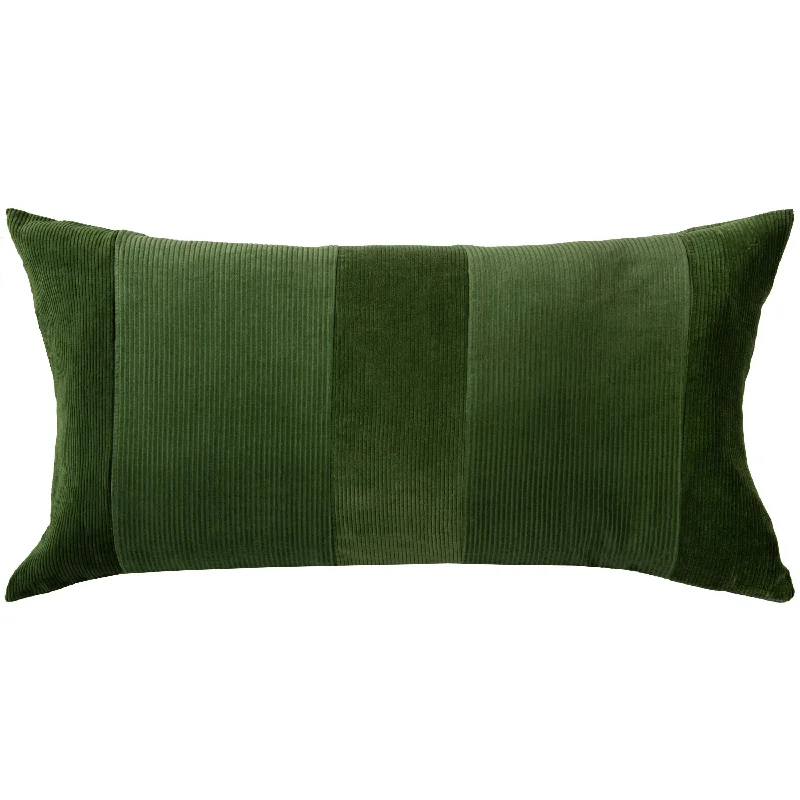 Weekend Offers You Can't Ignore Corduroy Block Lumbar Pillow