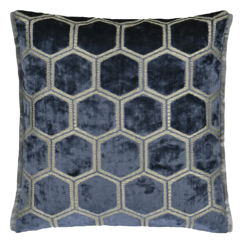 Massive Deals Designers Guild Manipur Midnight Decorative Pillow