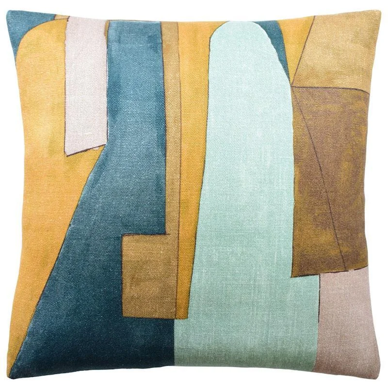 Closeout District Tobacco Throw Pillow