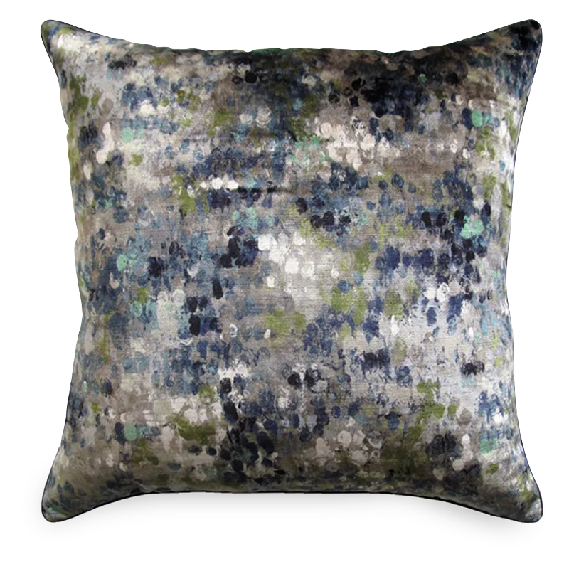 Factory Direct Sale Dropcloth Velvet Pillow