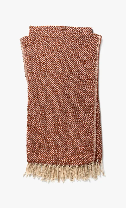 Savings Galore Rust Throw