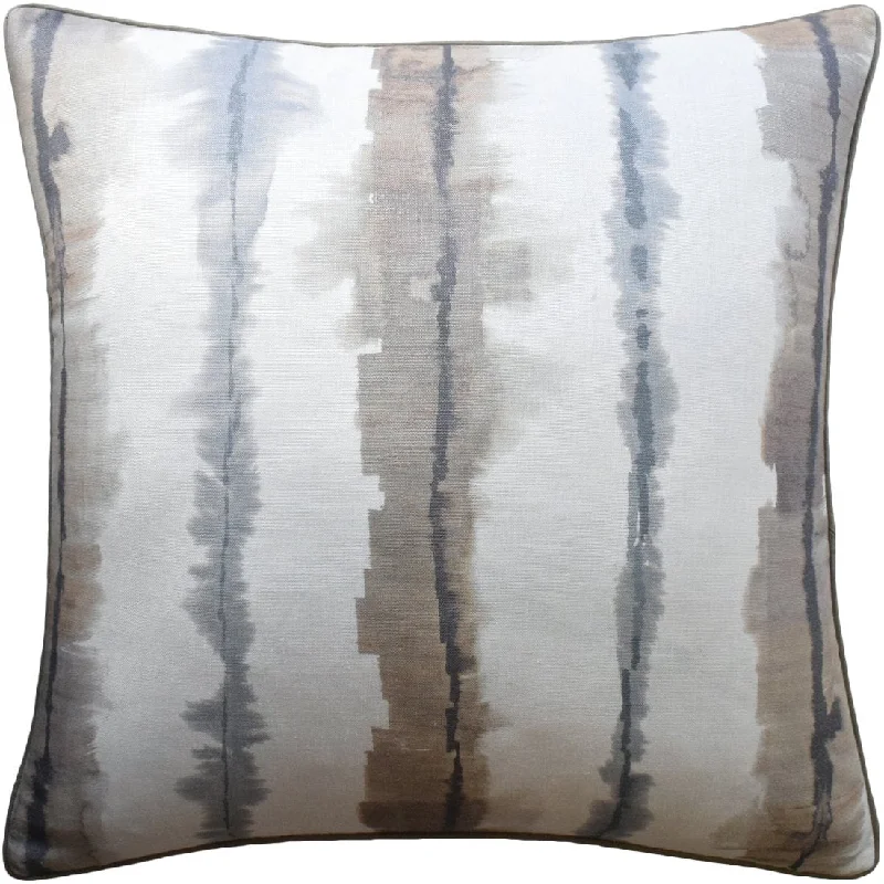 Weekend Savings Bonanza Ficheto Linen and Taupe Pillow by Ryan Studio