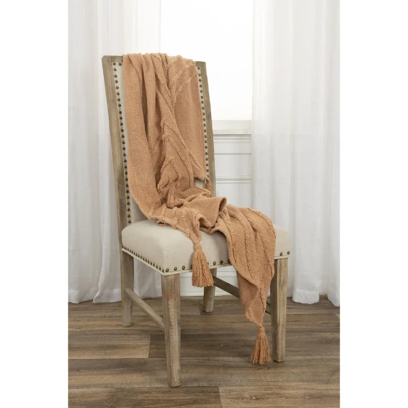 Weekend Savings Extravaganza Geometric 100% Woven Textured Cotton Throw