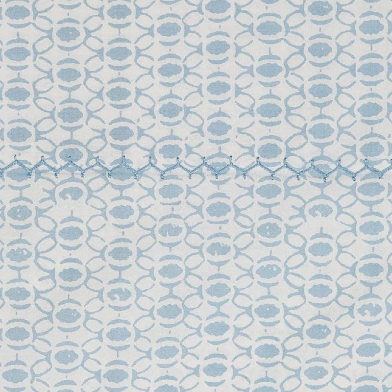YEAR-End Clearance Kama Light Indigo Sheet Swatch