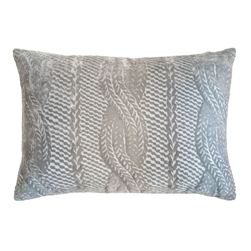 Deal of the Day Robin's Egg Cable Knit Pillows by Kevin O'Brien Studio