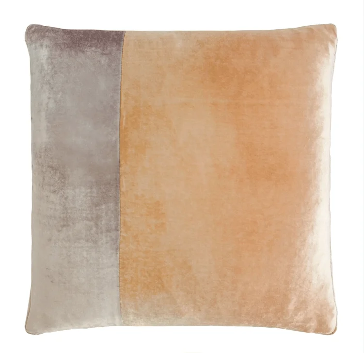 Flash Sale Happening Now – Act Fast Mango Velvet Color Block Pillow by Kevin O’Brien Studio Flash Sale Happening Now – Act Fast Mango Velvet Color Block Pillow by Kevin O’Brien Studio