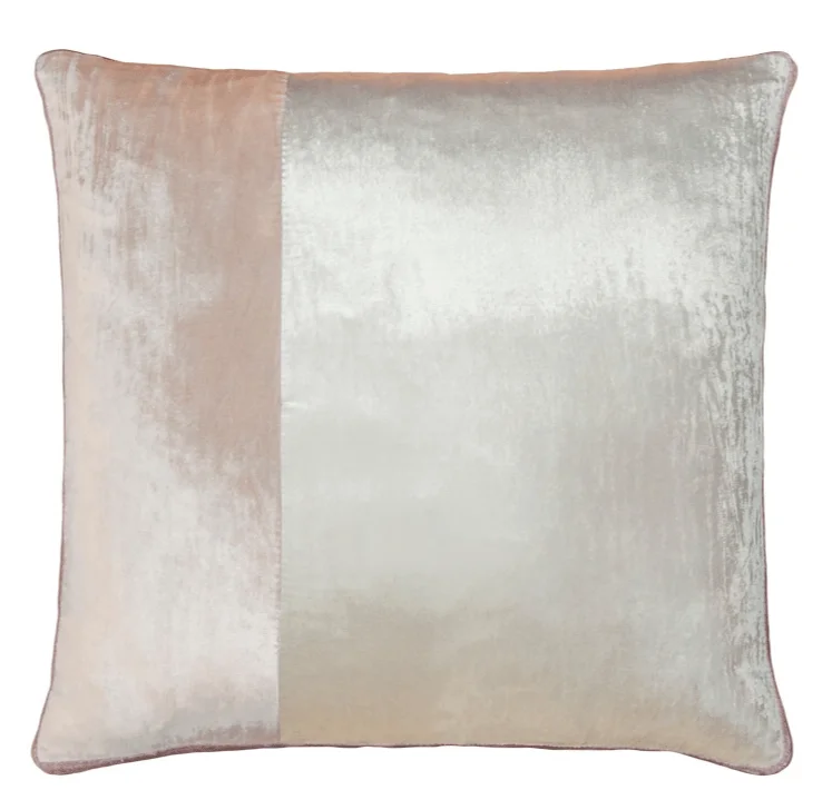 Big Savings On Trendy Styles Pearl Velvet Color Block Pillow by Kevin O'Brien Studio Big Savings On Trendy Styles Pearl Velvet Color Block Pillow by Kevin O'Brien Studio