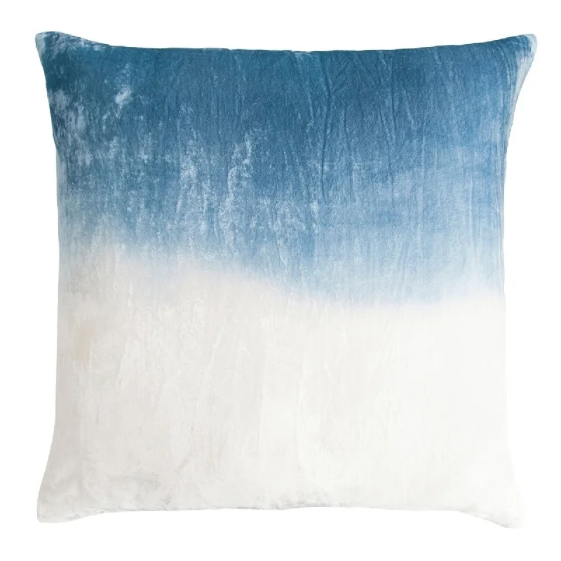 Huge Price Cuts On Your Must-Haves Azul Dip Dyed Velvet Pillow by Kevin O’Brien Studio Huge Price Cuts On Your Must-Haves Azul Dip Dyed Velvet Pillow by Kevin O’Brien Studio