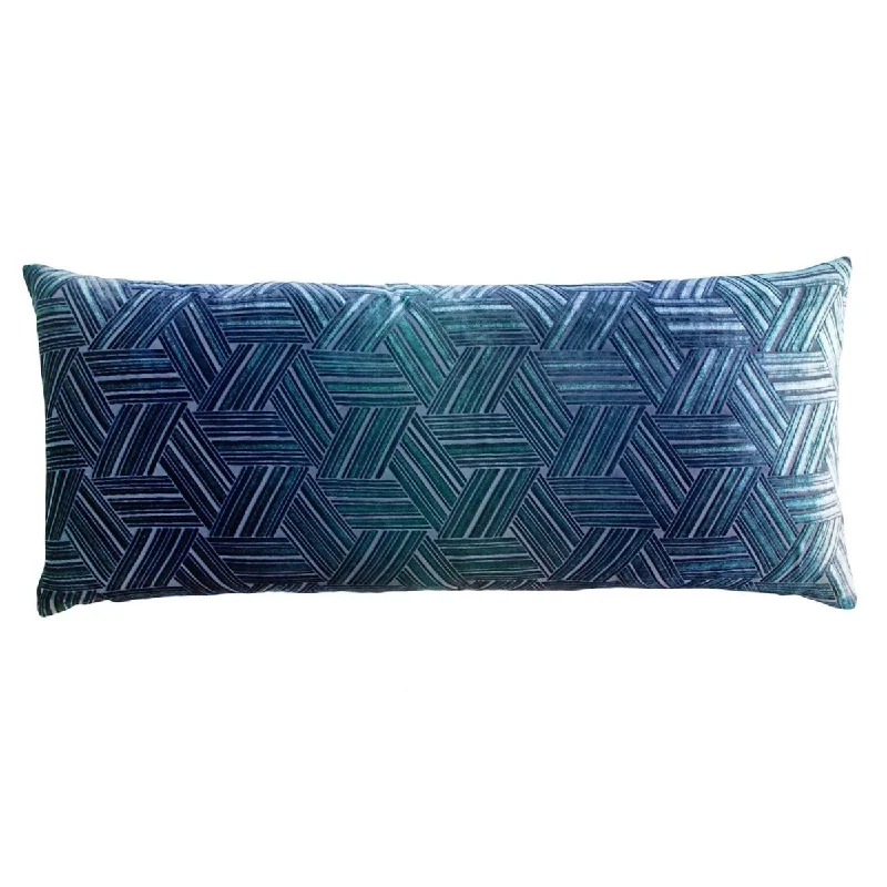 Deal Alert Shark Entwined Velvet Pillow by Kevin O'Brien Studio