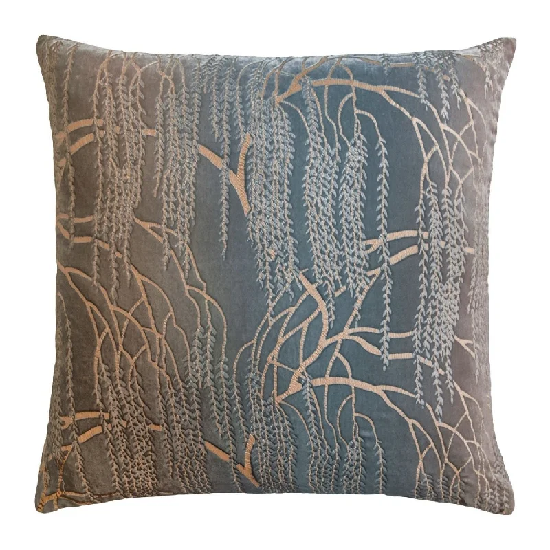 Shop Now And Enjoy Exclusive Savings Gunmetal Willow Metallic Pillows by Kevin O'Brien Studio Shop Now And Enjoy Exclusive Savings Gunmetal Willow Metallic Pillows by Kevin O'Brien Studio