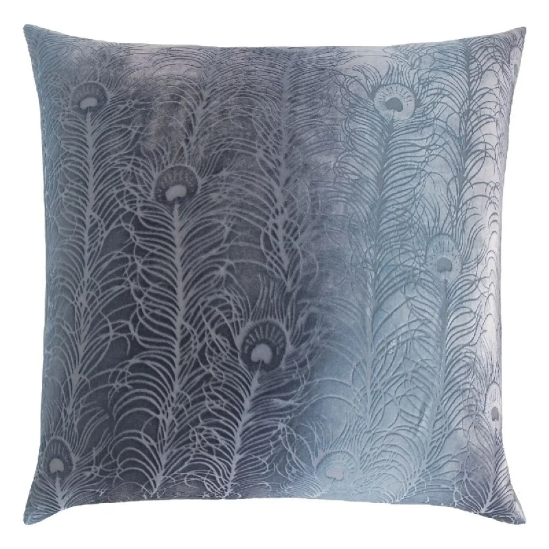 Deal Alert Dusk Peacock Feather Pillow by Kevin O'Brien Studio