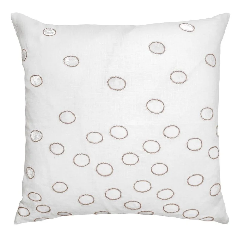 Weekend Discounts to Celebrate Latte Ovals Velvet Appliqué Pillow by Kevin O'Brien Studio Weekend Discounts to Celebrate Latte Ovals Velvet Appliqué Pillow by Kevin O'Brien Studio