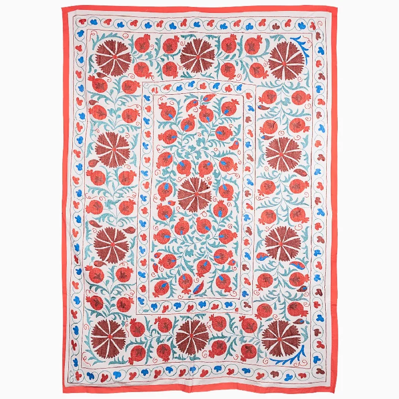 Instant Discount Kota Oyster Suzani Blanket