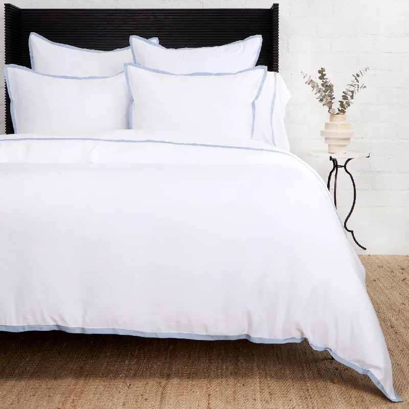 Price Slash Langston Bamboo Sateen French Blue Bedding