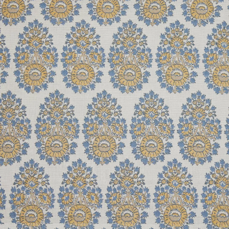 While Supplies Last Lanka Marigold Performance Fabric