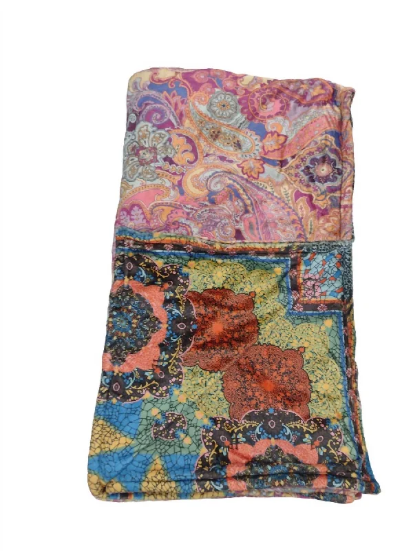 Weekend Price Cuts Galore Laurel Canyon Sandalwood Cozy Blanket In Pink