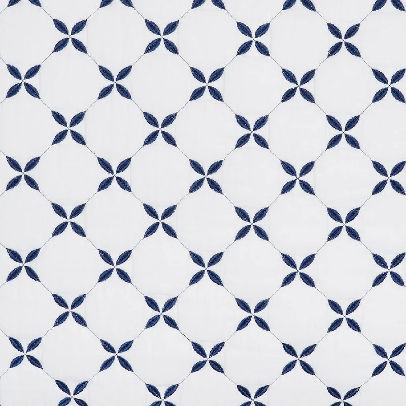 Act Fast Layla Indigo Quilt Swatch