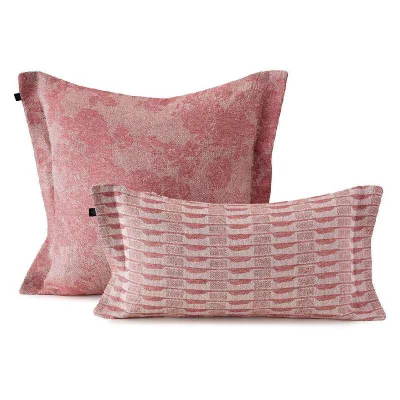 Weekend Deals That Sizzle Casual Pink Pillow Covers by Le Jacquard Français