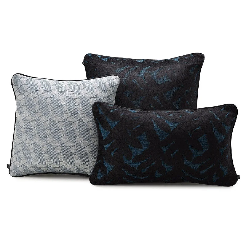 Weekend Discounts to Celebrate Empreintes Lagoon Pillow Covers by Le Jacquard Français