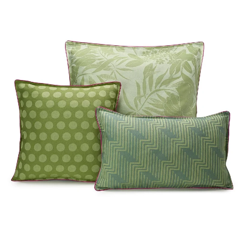 Super Savings Nature Urbaine Green Outdoor Pillows