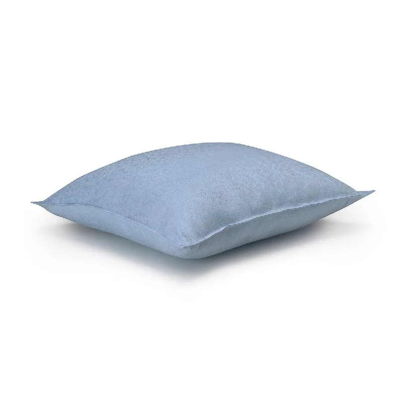 Weekend Discounts to Delight Portofino Fiori Blue Pillow by Le Jacquard Français