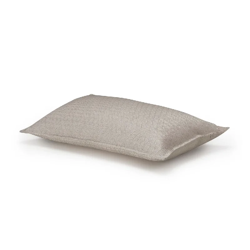 Weekend Specials to Snag Portofino Geo Beige Pillow by Le Jacquard Français