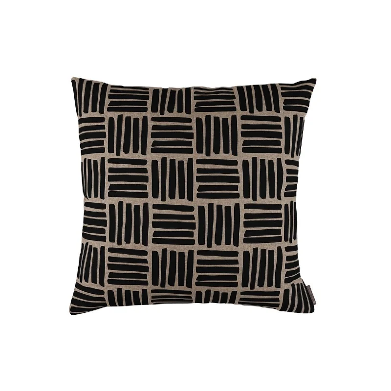 Weekend Specials to Grab Aspen Dark Sand & Black Pillow by Lili Alessandra