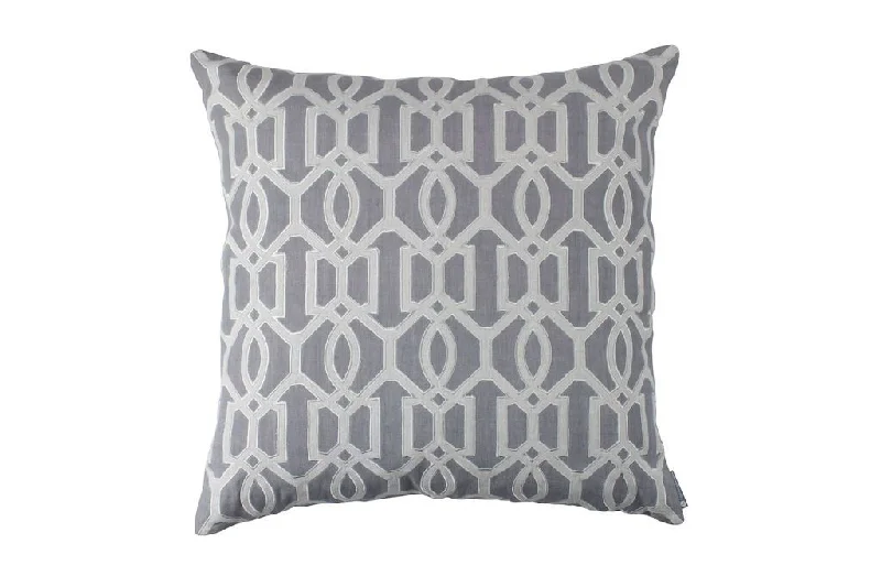 Massive Deal Bracelet Grey Decorative Pillow by Lili Alessandra