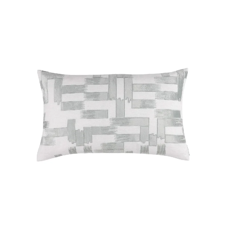Year-End Clearance Capri Aquamarine Large Rectangle Pillow by Lili Alessandra